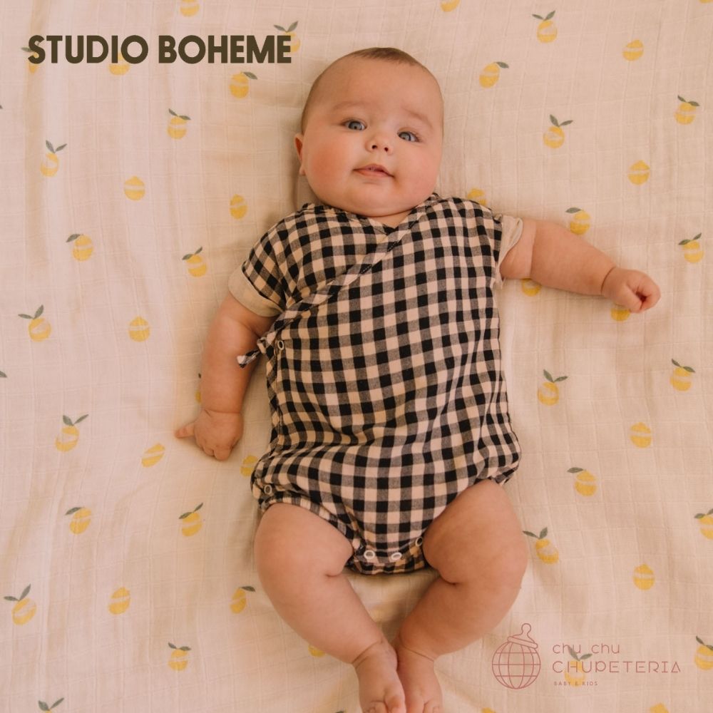 【STUDIO BOHEME】[26SS Drop2] ROMPER NUAGE - GINGHAM _2 _ chu chu CHUPETERIA