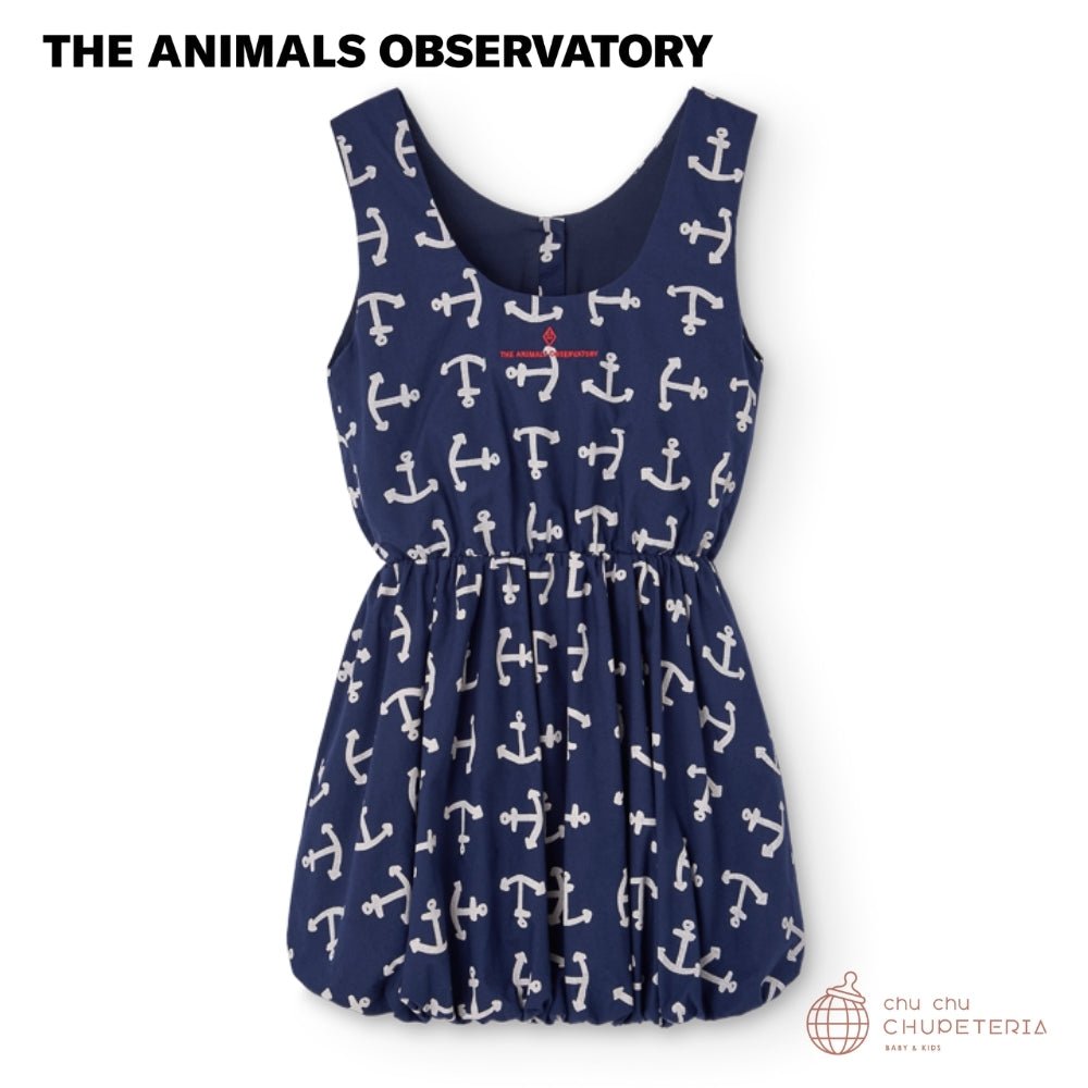 【THE ANIMALS OBSERVATORY】Flamingo Dress - DEEP BLUE(26SS) _2 _ chu chu CHUPETERIA