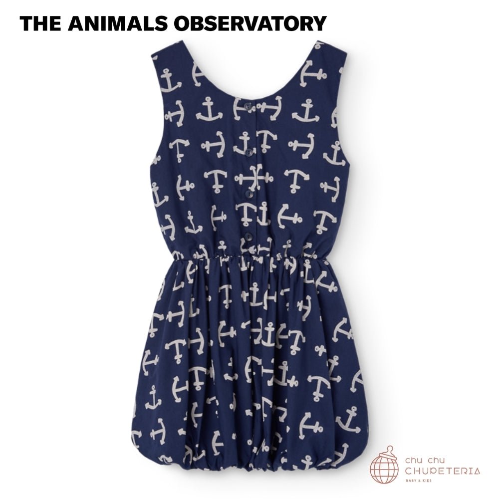 【THE ANIMALS OBSERVATORY】Flamingo Dress - DEEP BLUE(26SS) _1 _ chu chu CHUPETERIA
