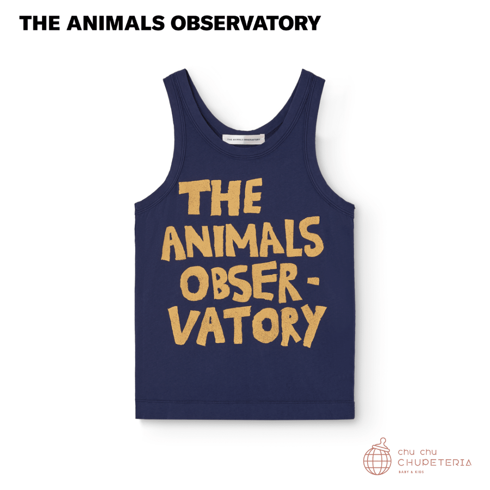 【THE ANIMALS OBSERVATORY】Frog Tank Top - DEEP BLUE(26SS) _1 _ chu chu CHUPETERIA