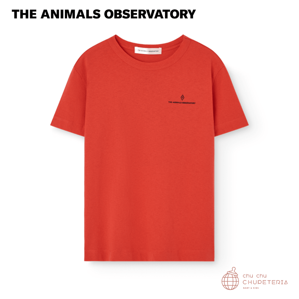 【THE ANIMALS OBSERVATORY】Rooster T-Shirt - RED(26SS) _1 _ chu chu CHUPETERIA