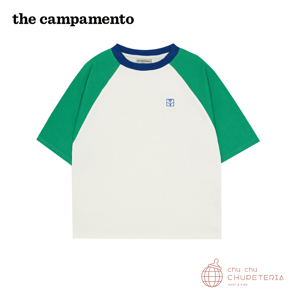 【the campamento】Color Block Green Tshirt (26SS) _1 _ chu chu CHUPETERIA