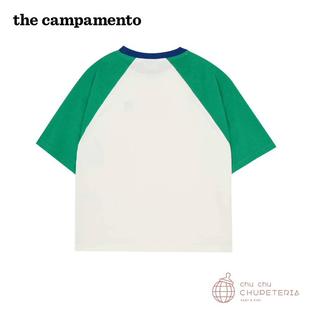 【the campamento】Color Block Green Tshirt (26SS) _2 _ chu chu CHUPETERIA