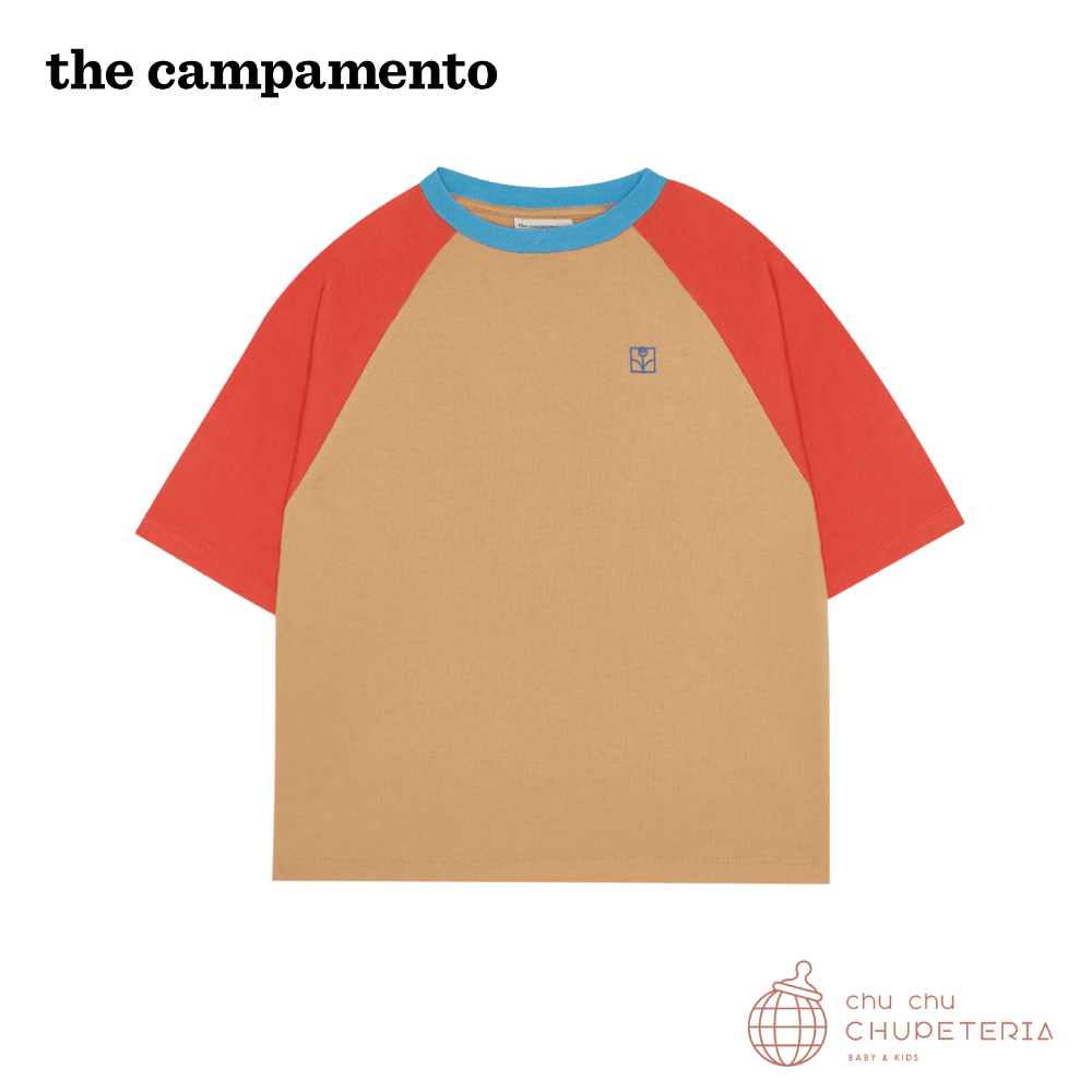 【the campamento】Color Block Red Tshirt (26SS) _1 _ chu chu CHUPETERIA