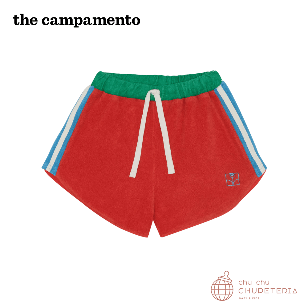 【the campamento】Red Color Block Shorts (26SS) _1 _ chu chu CHUPETERIA