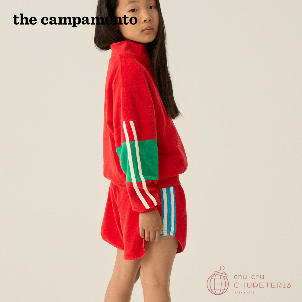 【the campamento】Red Color Block Shorts (26SS) _5 _ chu chu CHUPETERIA