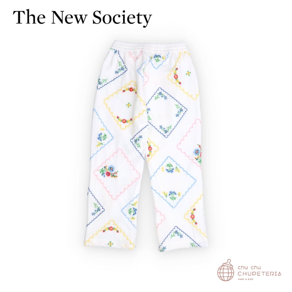 【the new society】Jacinthe Pant Multicolor Embroidery _1 _ chu chu CHUPETERIA