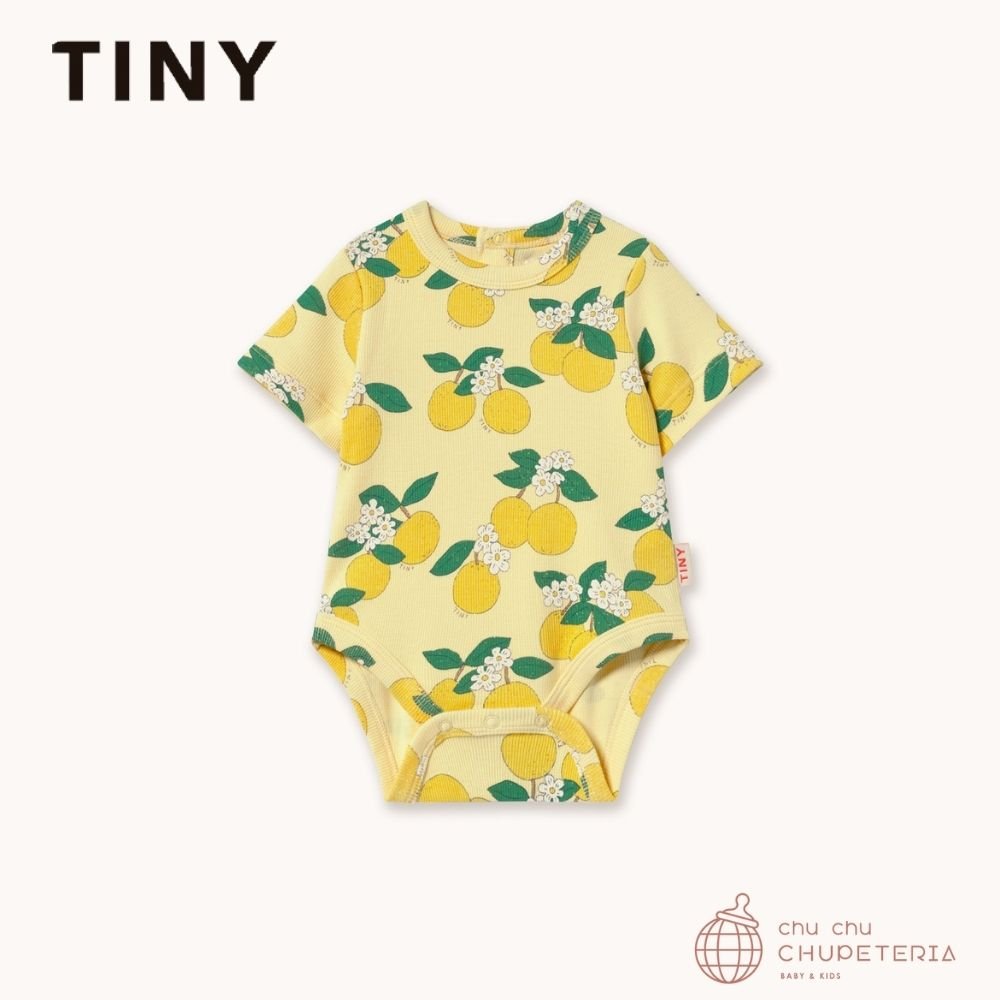 【TINYCOTTONS】[Drop 1] ORANGES RIB BODY mellow yellow (26SS) _1 _ chu chu CHUPETERIA
