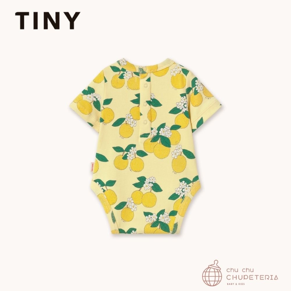 【TINYCOTTONS】[Drop 1] ORANGES RIB BODY mellow yellow (26SS) _2 _ chu chu CHUPETERIA