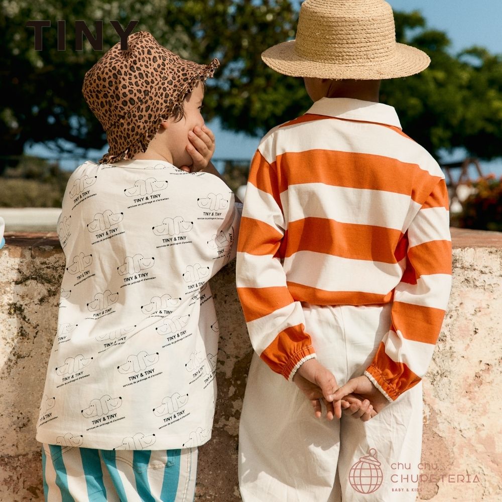 TINYCOTTONS】[Drop 1] TINY & TINY KNITTED TEE off-white (26SS