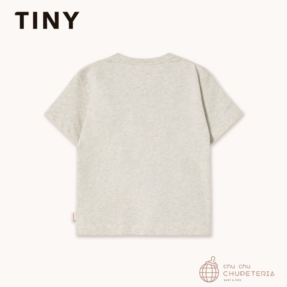 【TINYCOTTONS】[Drop 1] TINY&TINY GRAPHIC TEE cream heather (26SS) _2 _ chu chu CHUPETERIA