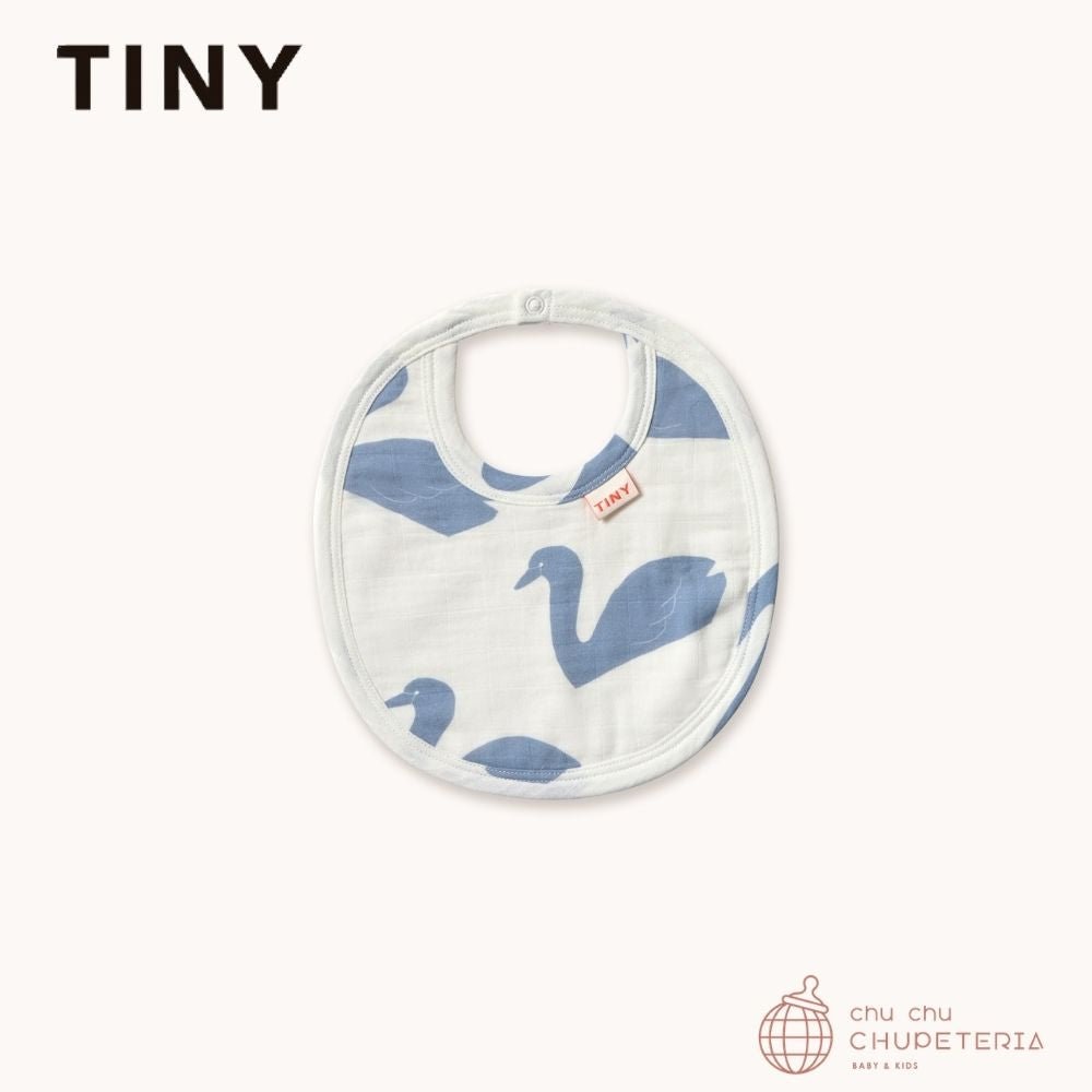 【TINYCOTTONS】[DROP 2] BIG SWANS BIB off - white _1 _ chu chu CHUPETERIA