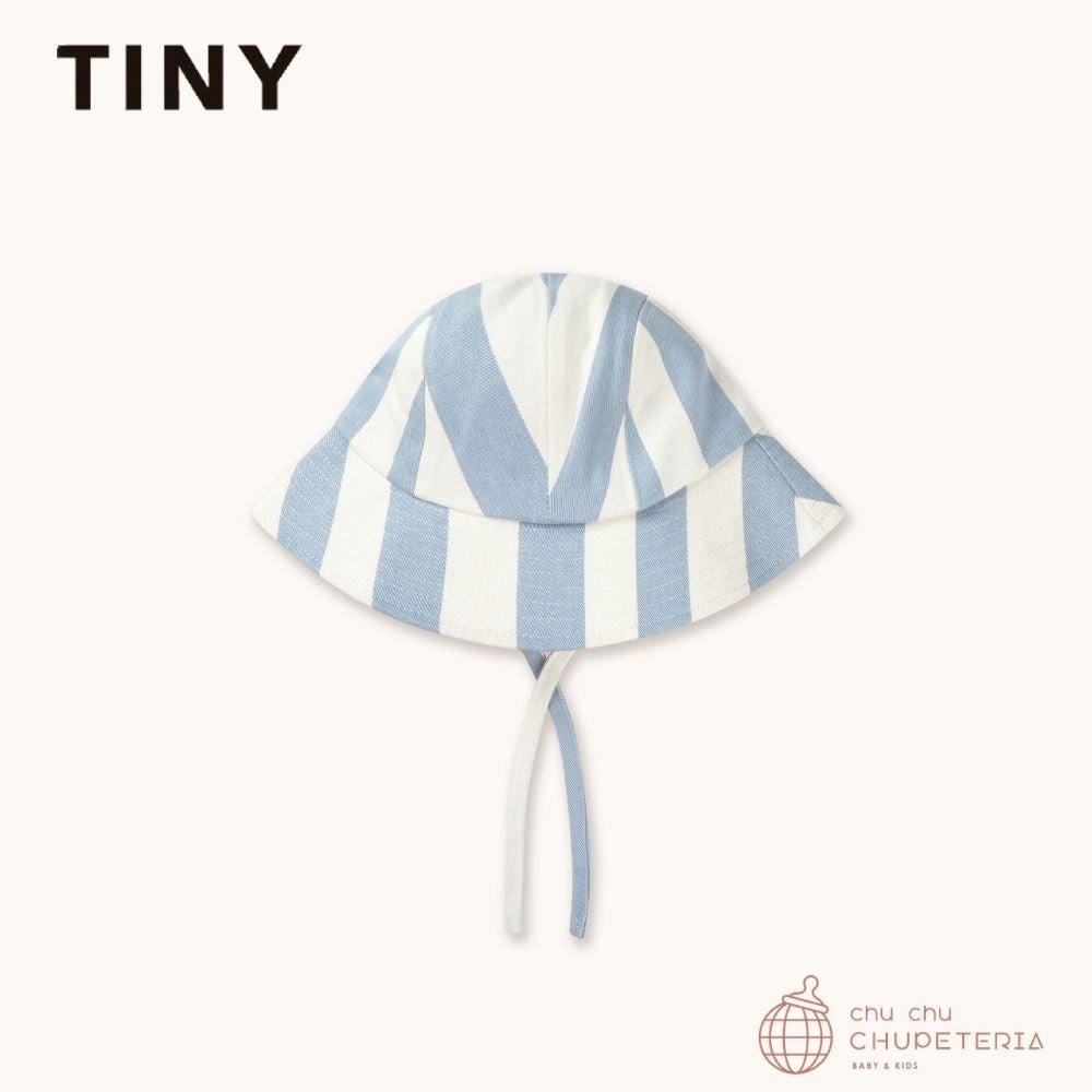 【TINYCOTTONS】[DROP 2] BLUE STRIPES BUCKET HAT washed blue (26SS) _2 _ chu chu CHUPETERIA