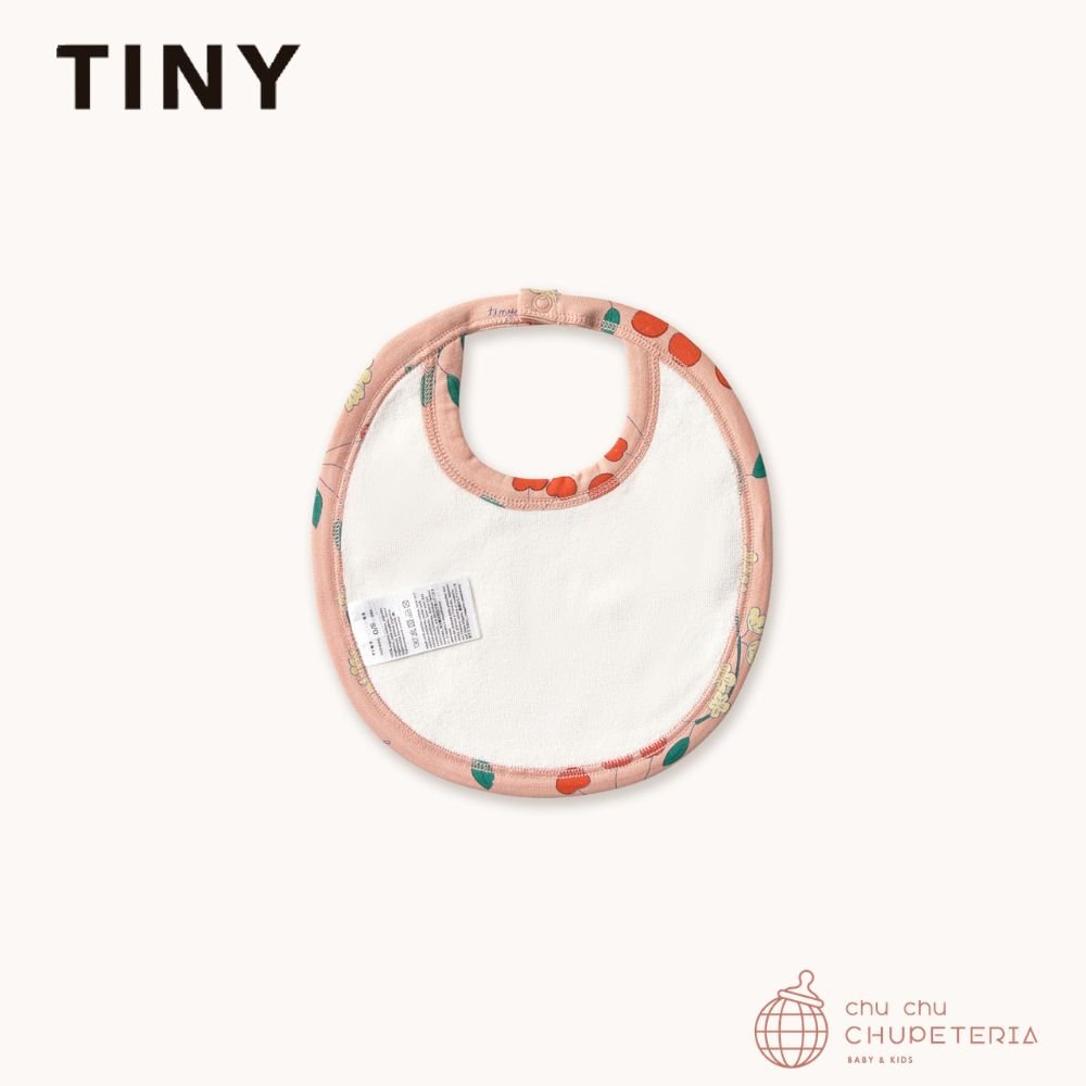 【TINYCOTTONS】[DROP 2] CHERRY TREES BIB wild rose _2 _ chu chu CHUPETERIA