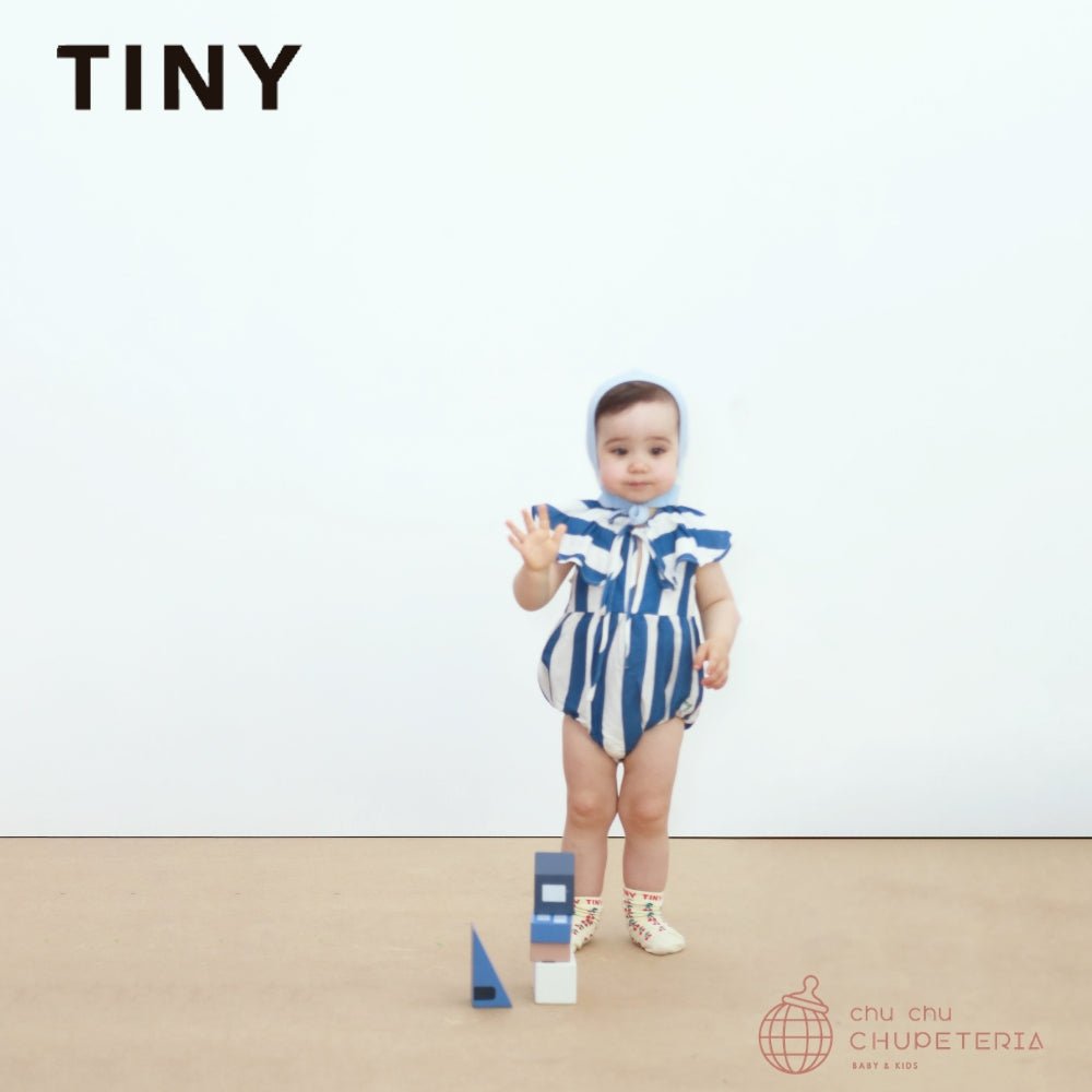 【TINYCOTTONS】[DROP 2] LIGHT NAVY STRIPES BODY light navy (26SS) _2 _ chu chu CHUPETERIA