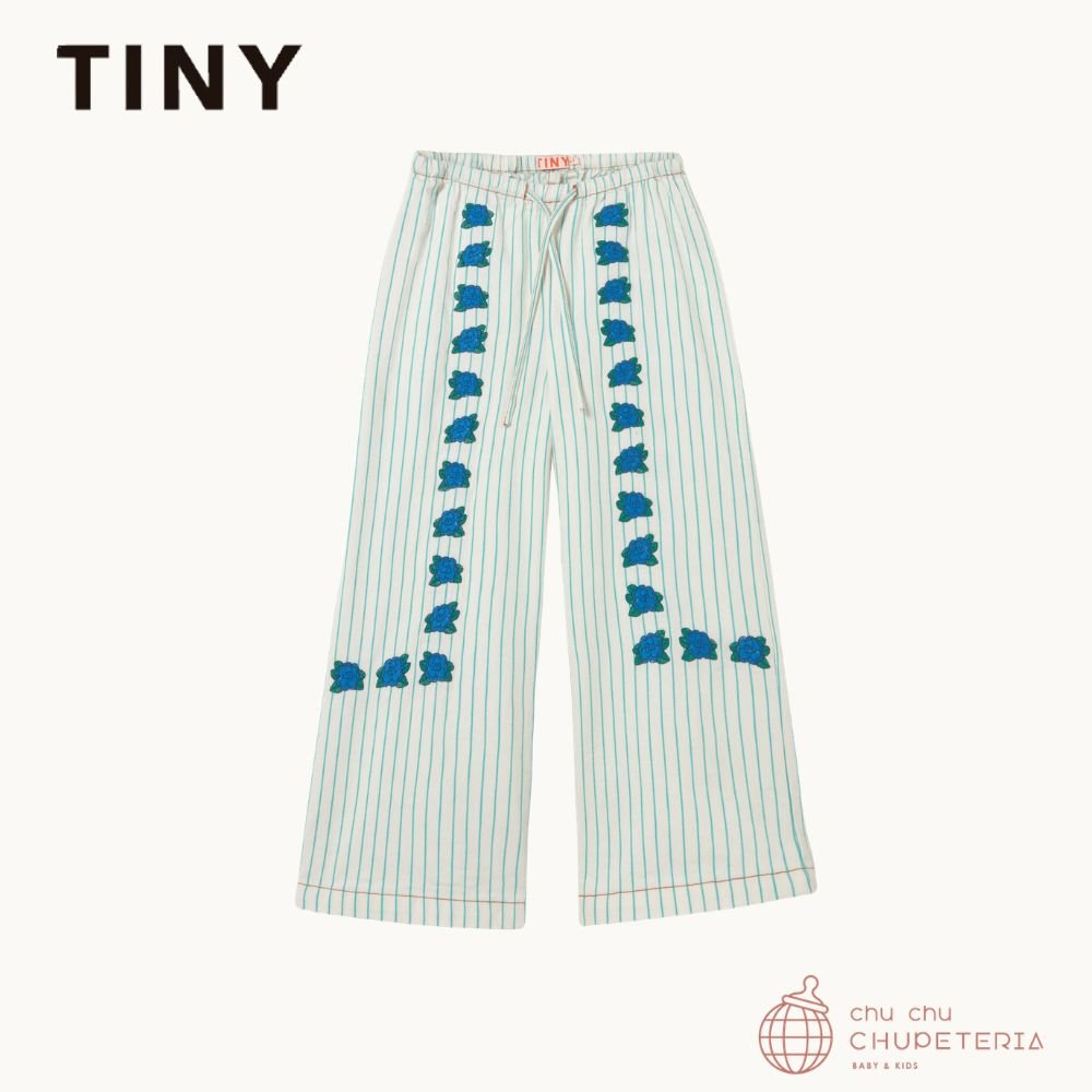 【TINYCOTTONS】[DROP 2] MINI BLUE FLOWERS PANT light cyan (26SS) _1 _ chu chu CHUPETERIA