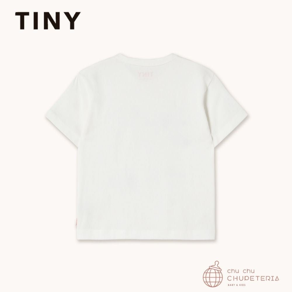 【TINYCOTTONS】[DROP 2] POODLE GRAPHIC TEE off - white (26SS) _2 _ chu chu CHUPETERIA