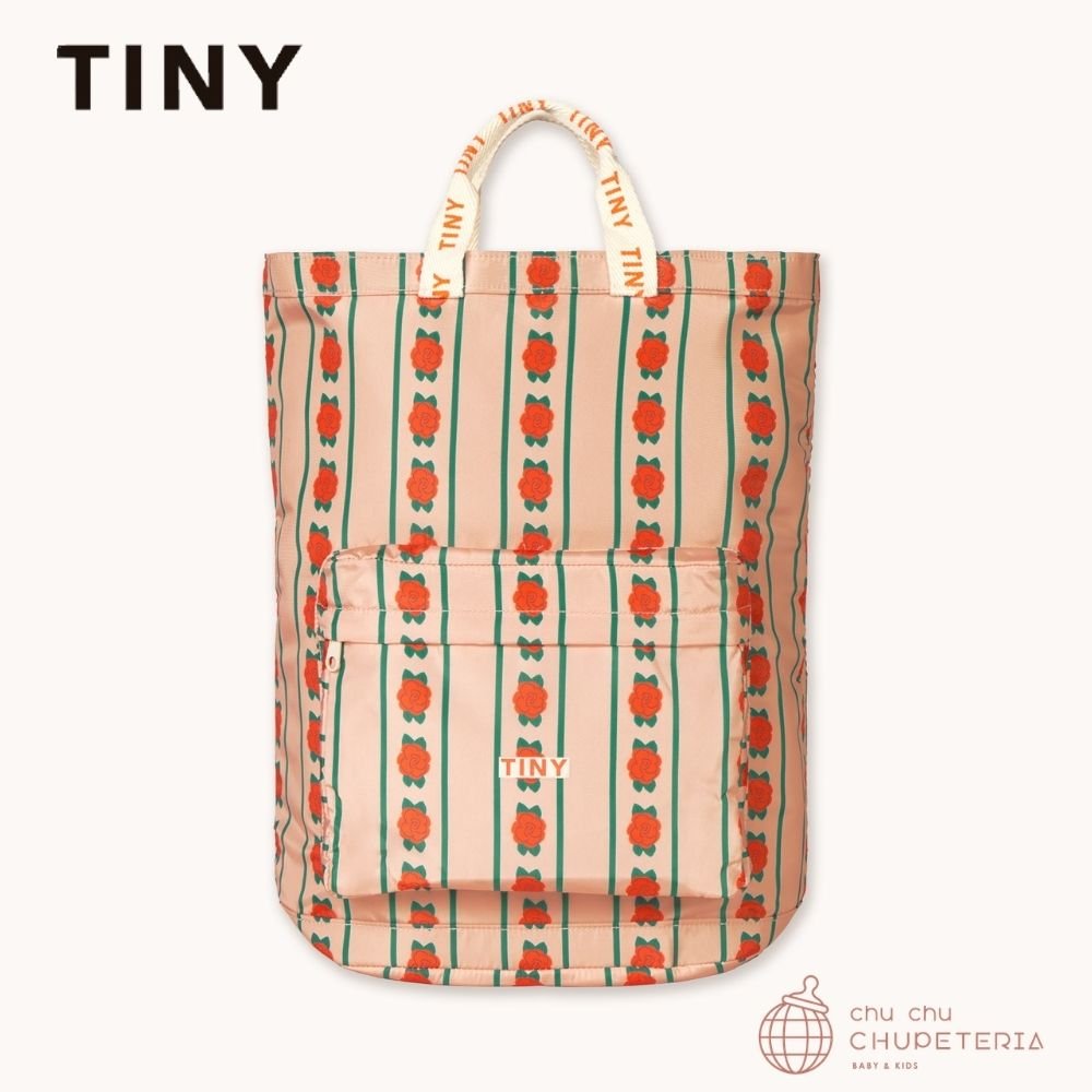 【TINYCOTTONS】[DROP 2] ROSE PATTERN TOTEPACK wild rose _1 _ chu chu CHUPETERIA