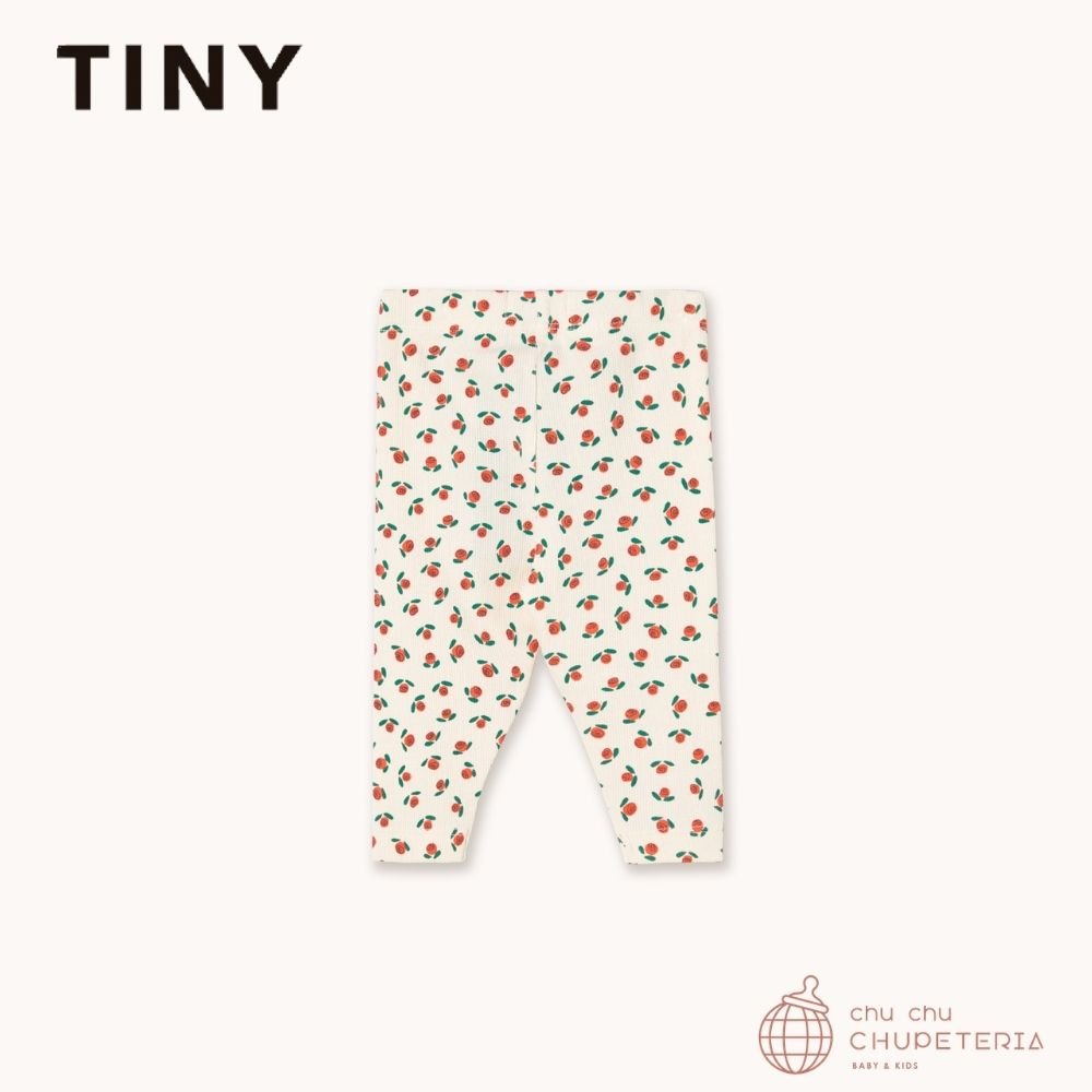 【TINYCOTTONS】[DROP 2] TINY ROSES RIB BABY PANT off - white (26SS) _2 _ chu chu CHUPETERIA