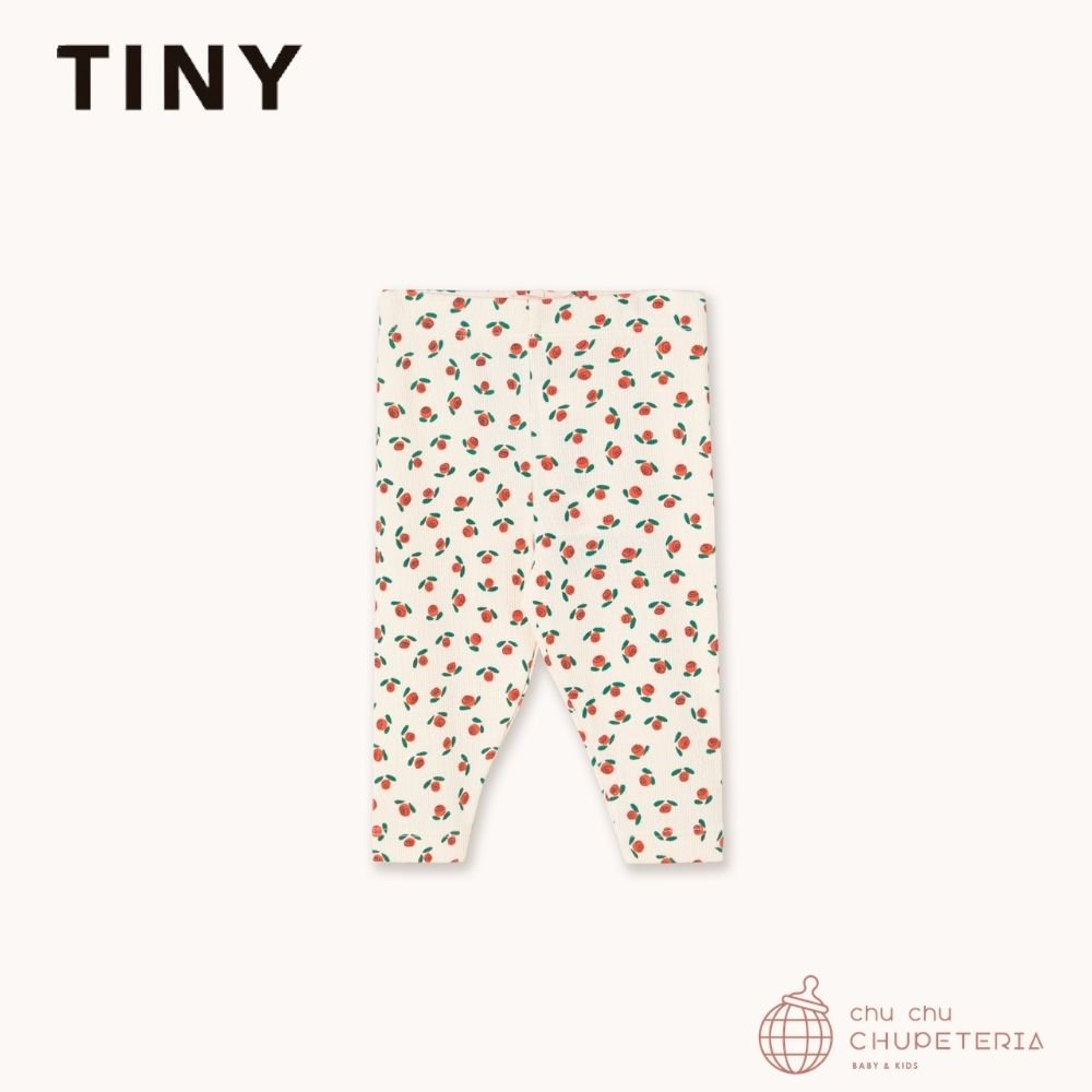 【TINYCOTTONS】[DROP 2] TINY ROSES RIB BABY PANT off - white (26SS) _1 _ chu chu CHUPETERIA