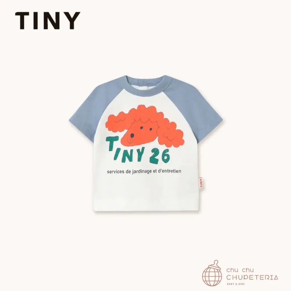 【TINYCOTTONS】Red Dog Graphic Baby Tee (26SS) _1 _ chu chu CHUPETERIA
