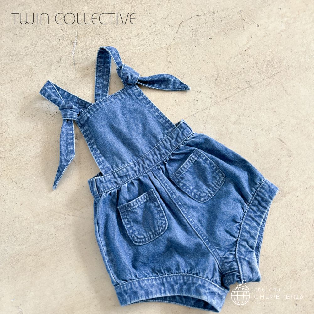 【TWIN COLLECTIVE】RUNAWAY ROMPER - DIXIE BLUE (26SS) _2 _ chu chu CHUPETERIA