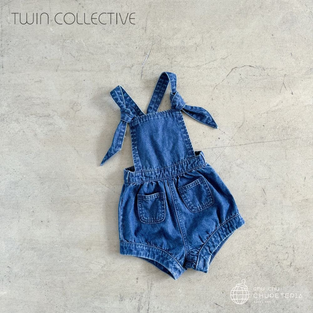 【TWIN COLLECTIVE】RUNAWAY ROMPER - DIXIE BLUE (26SS) _1 _ chu chu CHUPETERIA