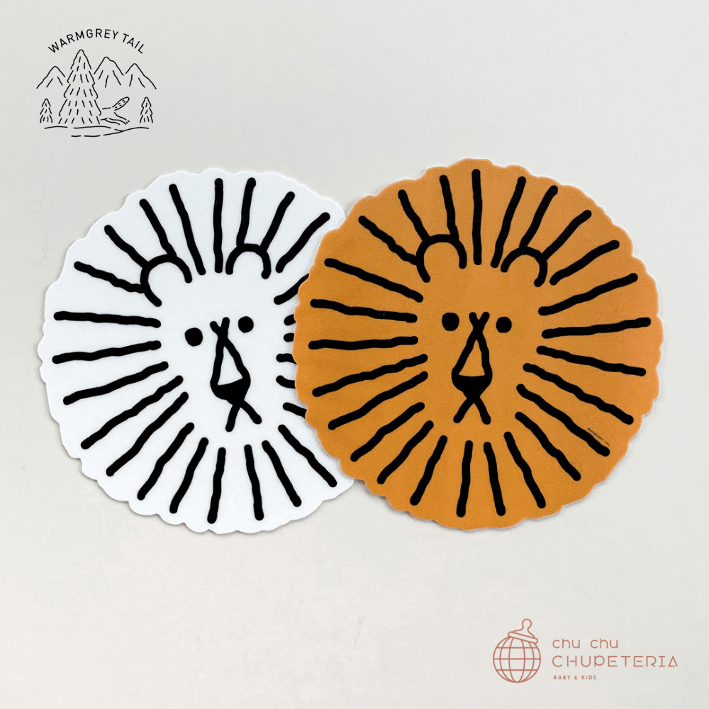 《送料無料》【WARMGREY TAIL】 LION MOUSE PAD (2色) _1 _ chu chu CHUPETERIA