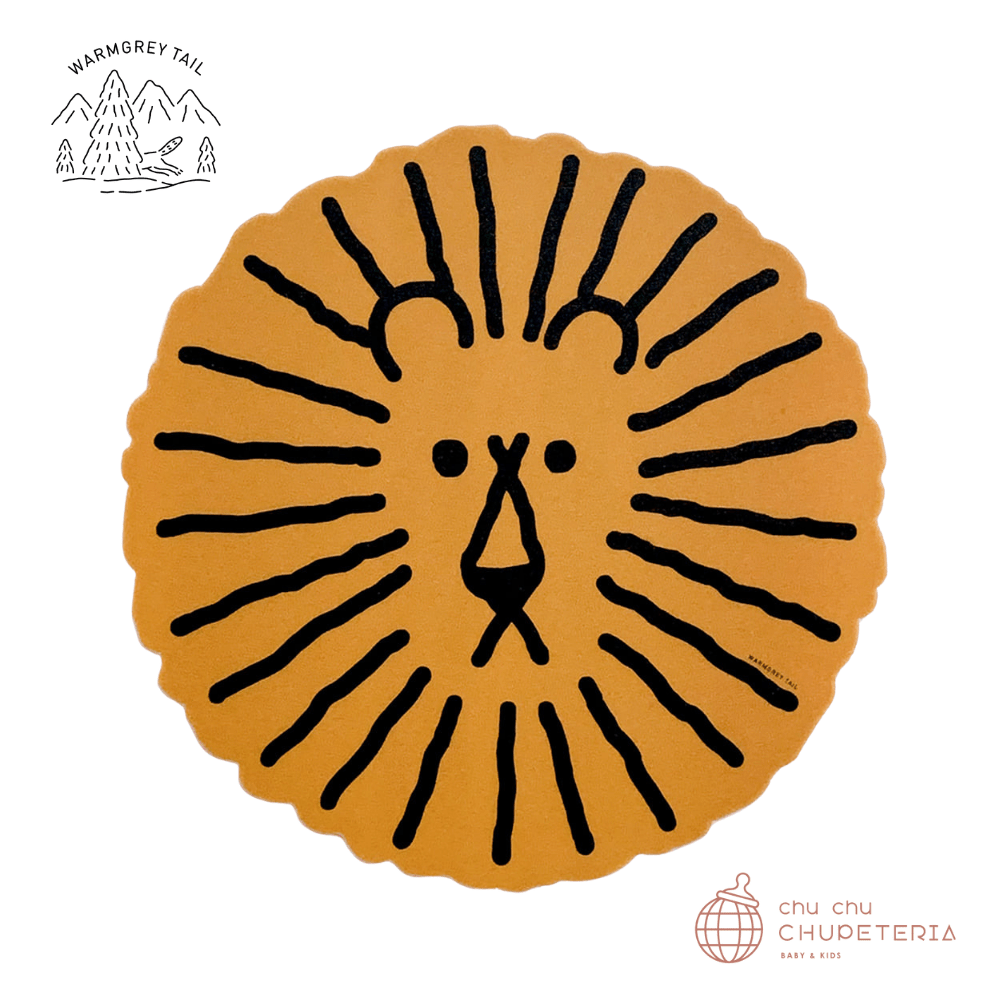 《送料無料》【WARMGREY TAIL】 LION MOUSE PAD (2色) _2 _ chu chu CHUPETERIA