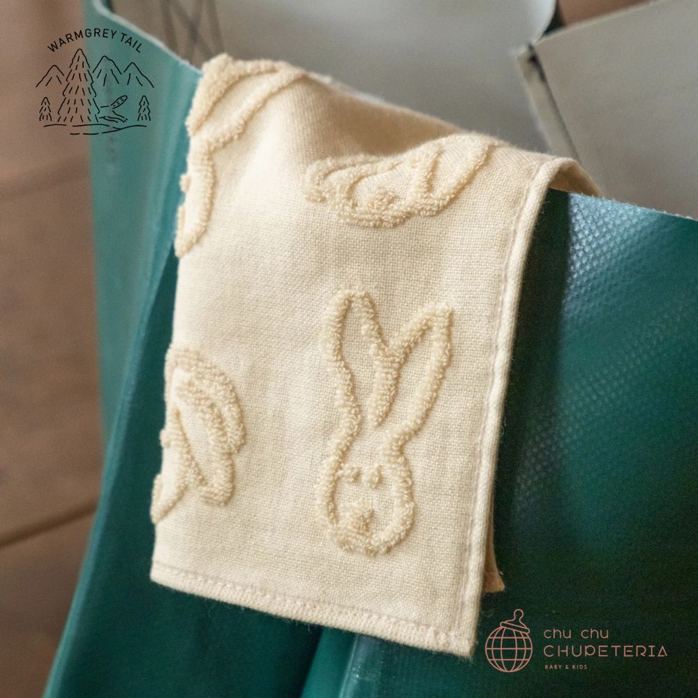 《送料無料》【WARMGREY TAIL】BUNNY BUNNY HAND CLOTH - IVORY _1 _ chu chu CHUPETERIA