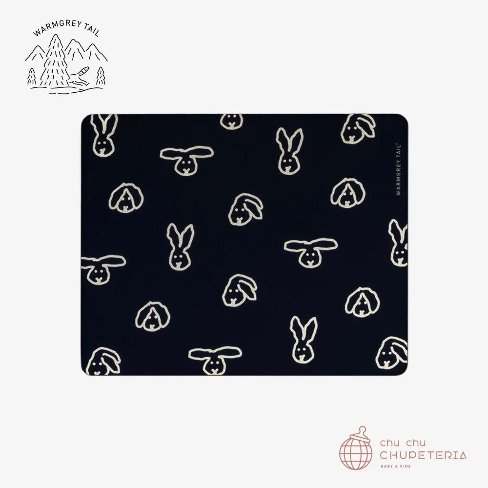 《送料無料》【WARMGREY TAIL】BUNNY BUNNY MOUSE PAD - BLACK _1 _ chu chu CHUPETERIA