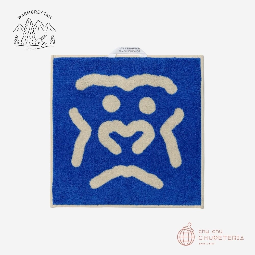 《送料無料》【WARMGREY TAIL】GORILLA HAND TOWEL - BLUE _2 _ chu chu CHUPETERIA
