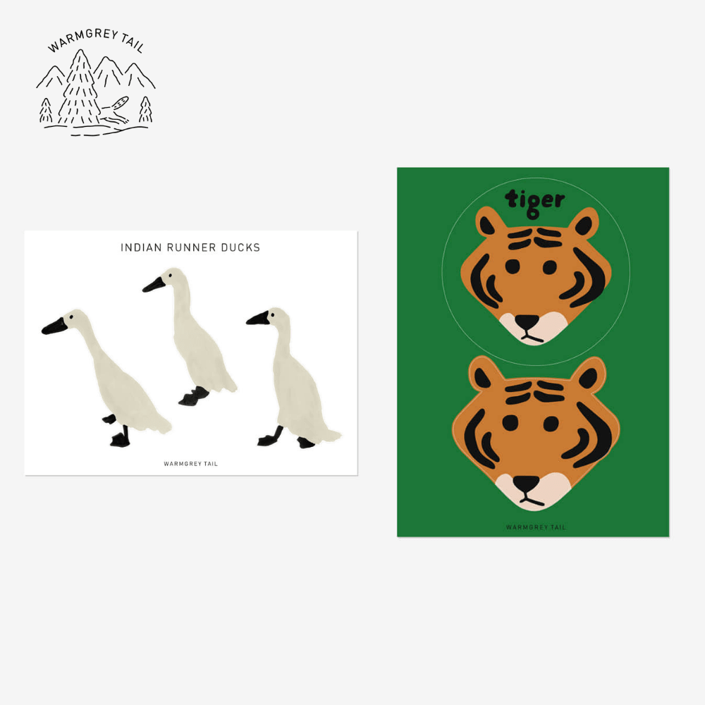 【WARMGREY TAIL】STICKER _2 _ chu chu CHUPETERIA