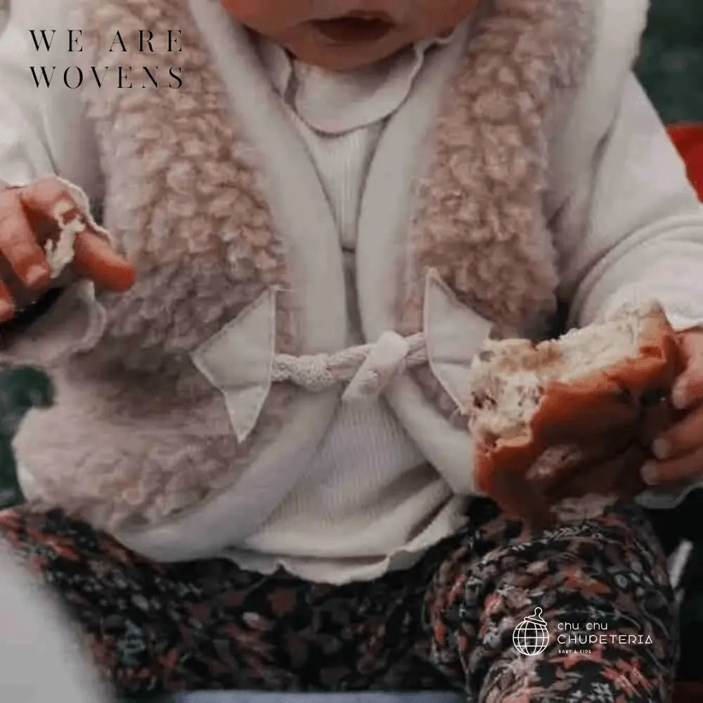 【We Are Wovens】Wool bodywarmer - Cappuccino _2 _ chu chu CHUPETERIA