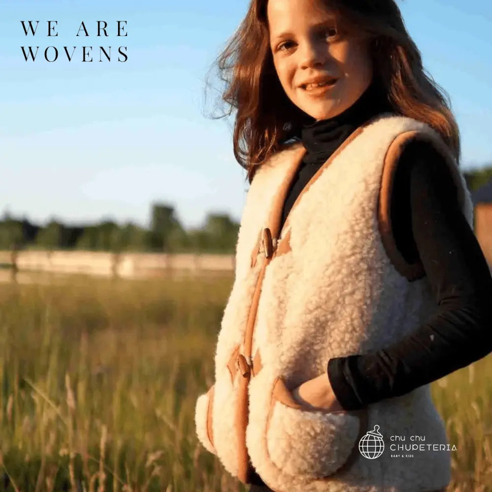 【We Are Wovens】Wool bodywarmer - Macchiato _2 _ chu chu CHUPETERIA