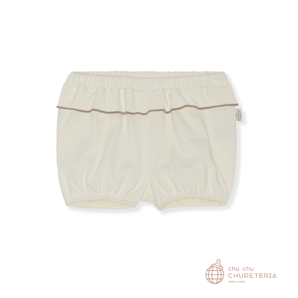 【willow organics】RUFFLE BLOOMERS - MILK _1 _ chu chu CHUPETERIA