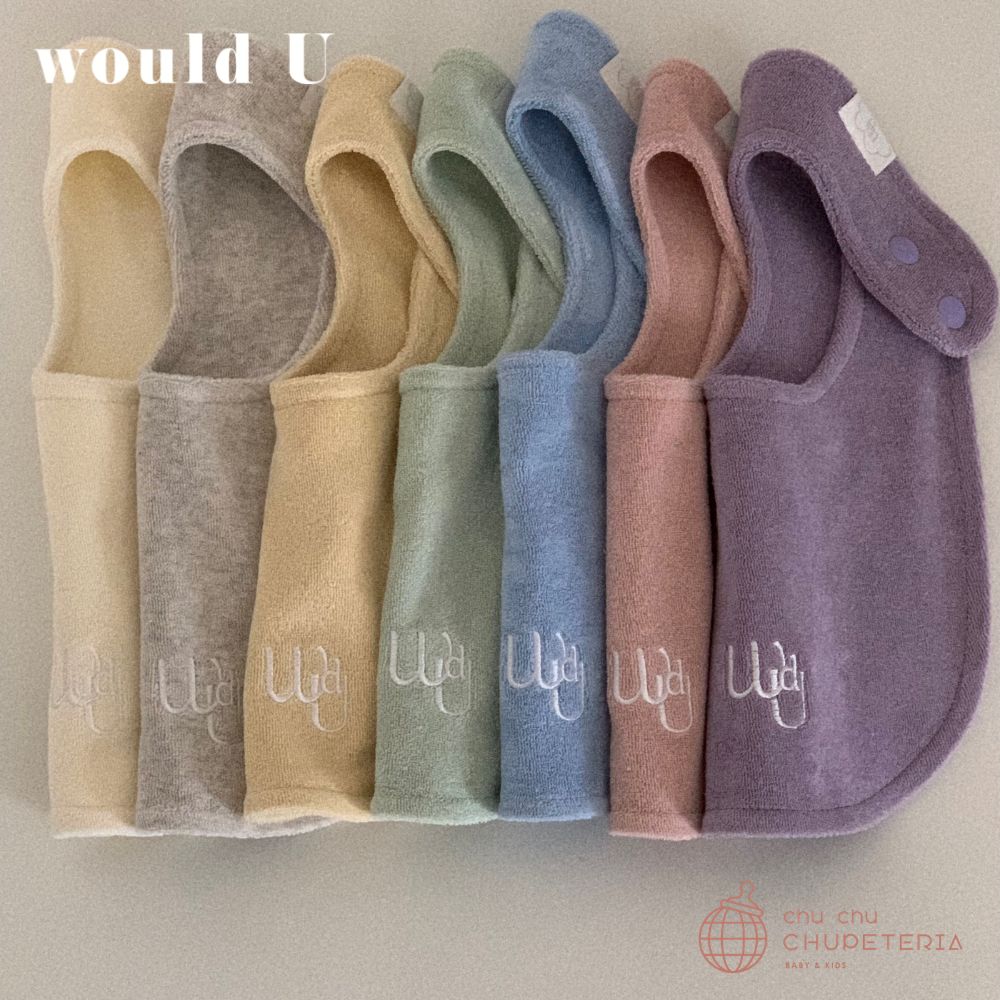 《即納》【would U】cloud terry bibs - Fall Collection _2 _ chu chu CHUPETERIA
