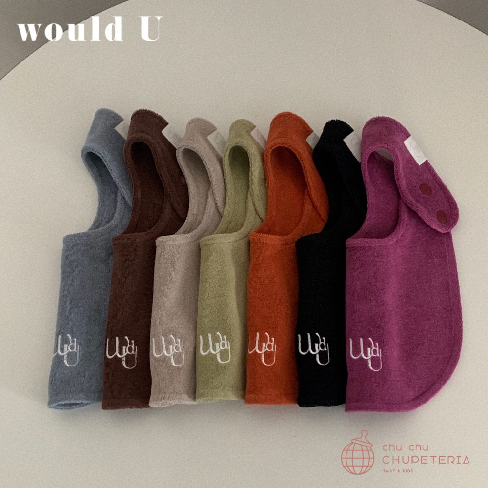 《即納》【would U】cloud terry bibs - Fall Collection _1 _ chu chu CHUPETERIA