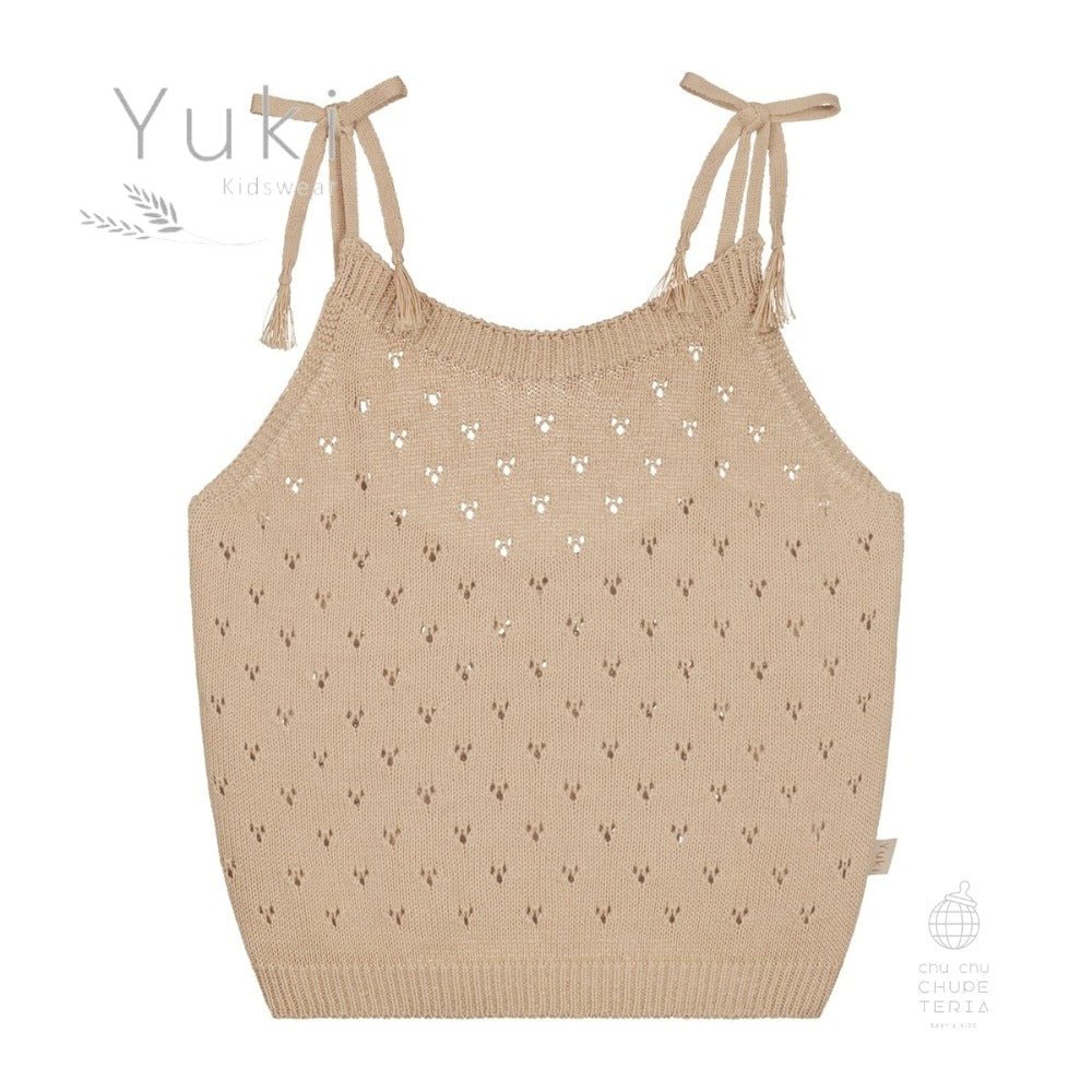 【Yuki Kidswear】Knitted Summer Top _1 _ chu chu CHUPETERIA